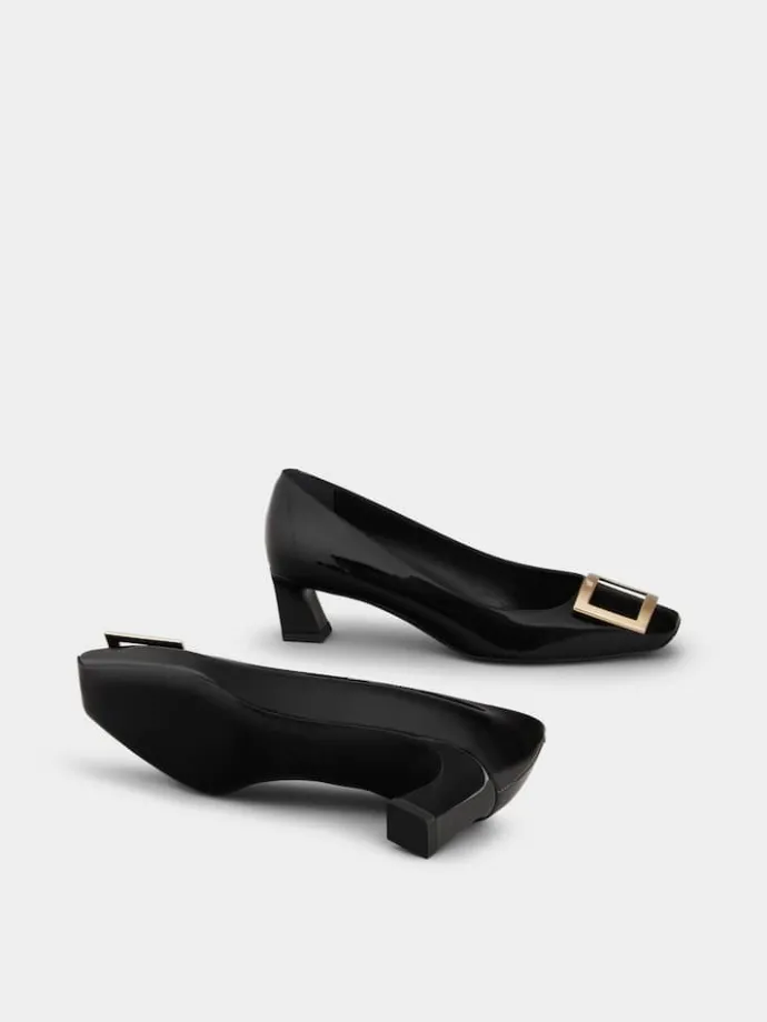 Roger Vivier Trompette Pumps in patent leather Clearance