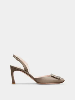 Roger Vivier Trompette Slingback Pumps in patent leather Hot