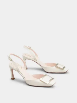 Roger Vivier Trompette Slingback Pumps in patent leather Outlet