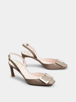 Roger Vivier Trompette Slingback Pumps in patent leather Hot