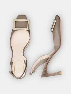 Roger Vivier Trompette Slingback Pumps in patent leather Hot