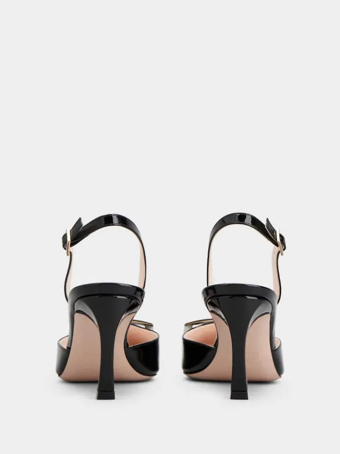 Roger Vivier Trompette Slingback Pumps in patent leather Clearance