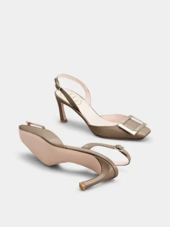 Roger Vivier Trompette Slingback Pumps in patent leather Hot