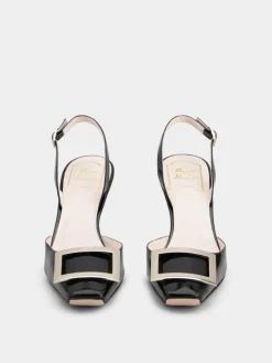 Roger Vivier Trompette Slingback Pumps in patent leather Clearance