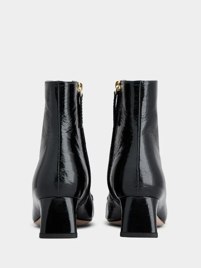 Roger Vivier Très Vivier Booties in patent leather Outlet