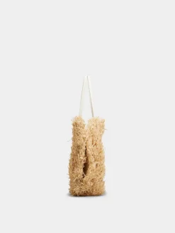 Roger Vivier Très Vivier Large Shopping Bag in raffia New