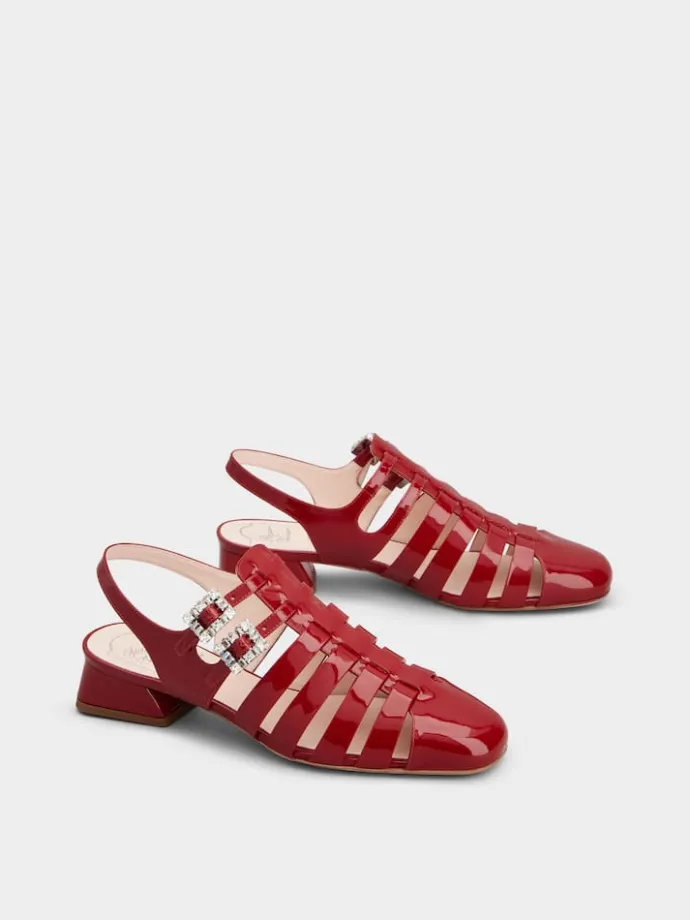 Roger Vivier Très Vivier Sandals in patent leather Fashion