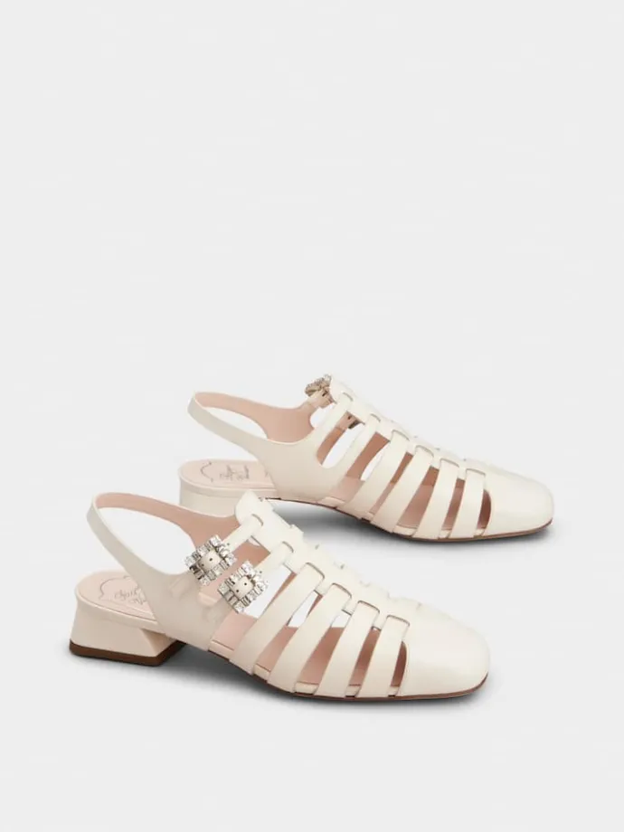 Roger Vivier Très Vivier Sandals in patent leather Online