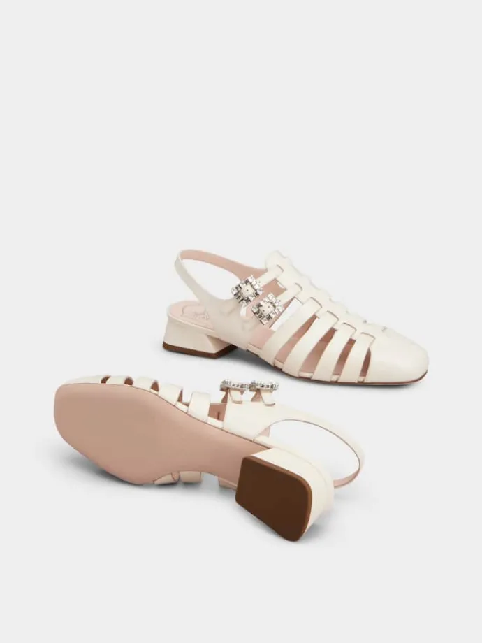 Roger Vivier Très Vivier Sandals in patent leather Online