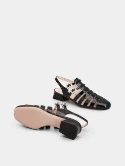 Roger Vivier Très Vivier Sandals in patent leather Sale
