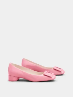 Roger Vivier U Look Ballerinas in patent leather New