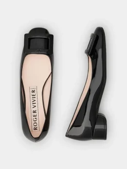 Roger Vivier U Look Ballerinas in patent leather Discount