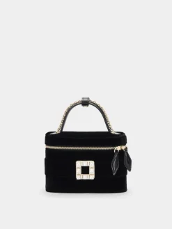 Roger Vivier Vanity Très Vivier Micro Bag in velvet Best