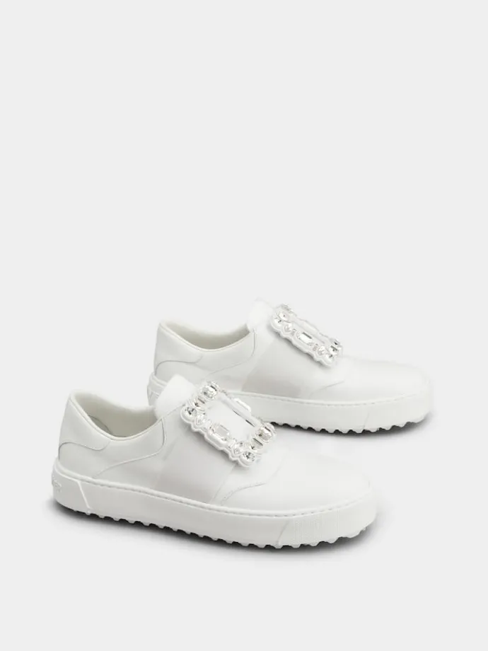 Roger Vivier Very Vivier Sneakers in leather Sale