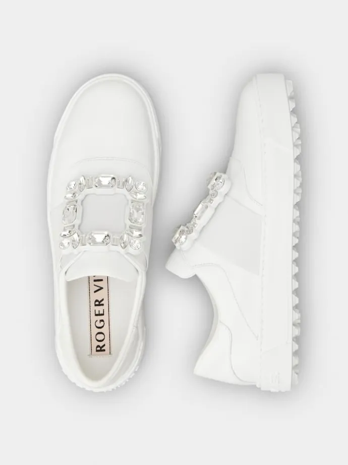 Roger Vivier Very Vivier Sneakers in leather Sale