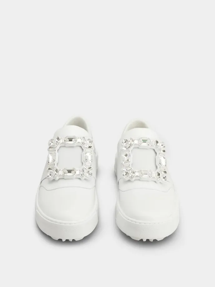 Roger Vivier Very Vivier Sneakers in leather Sale