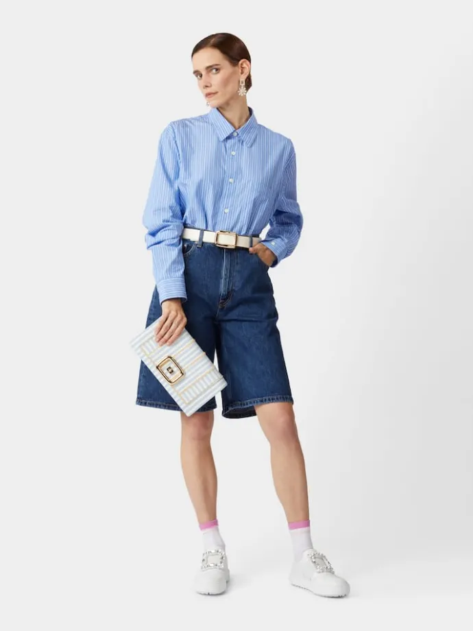 Roger Vivier Very Vivier Sneakers in leather Sale