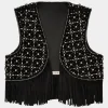 Roger Vivier Vest in suede Fashion