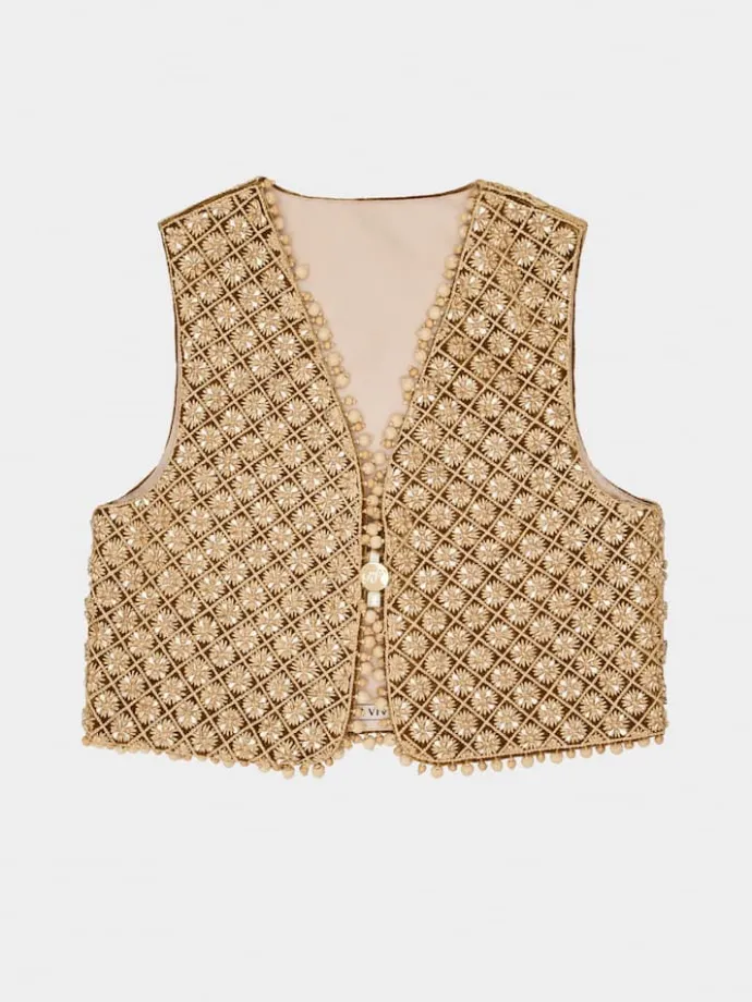 Roger Vivier Vest in velvet Fashion