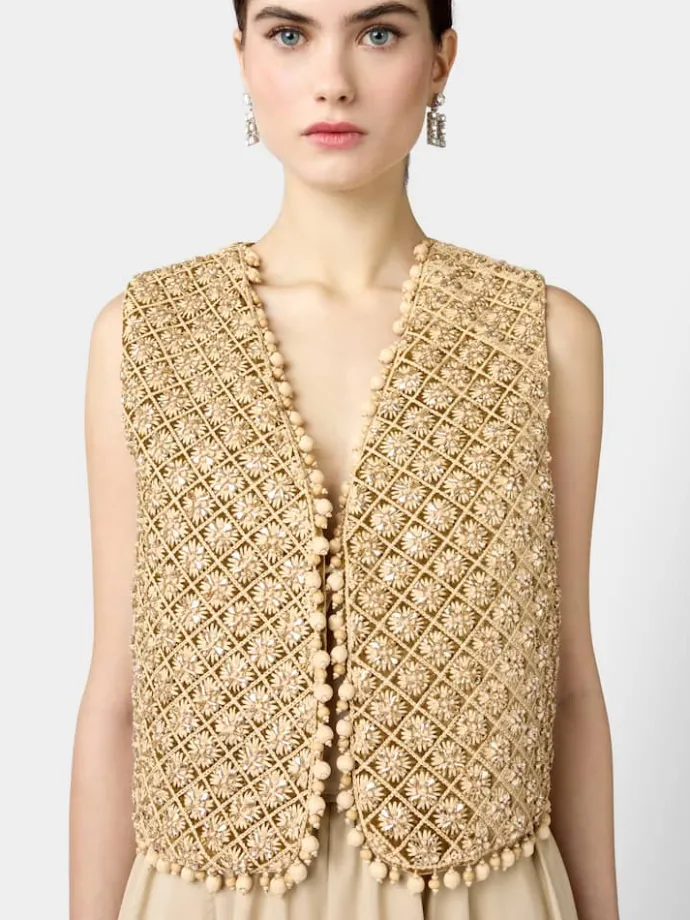 Roger Vivier Vest in velvet Fashion
