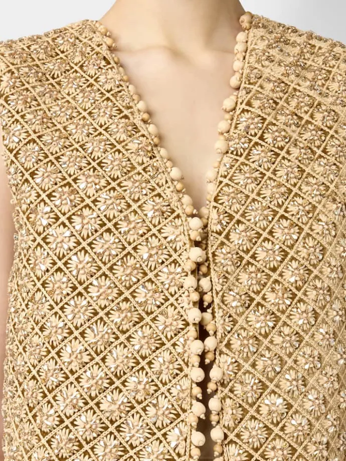 Roger Vivier Vest in velvet Fashion