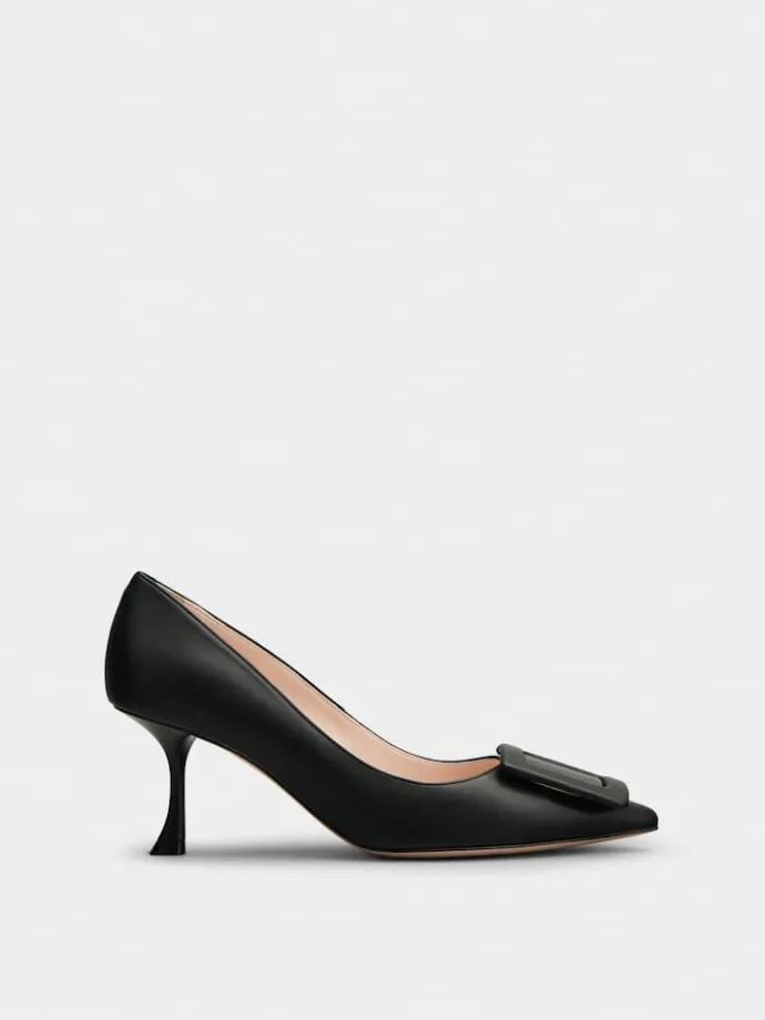 Roger Vivier Viv’ In The City Pumps in leather Fashion