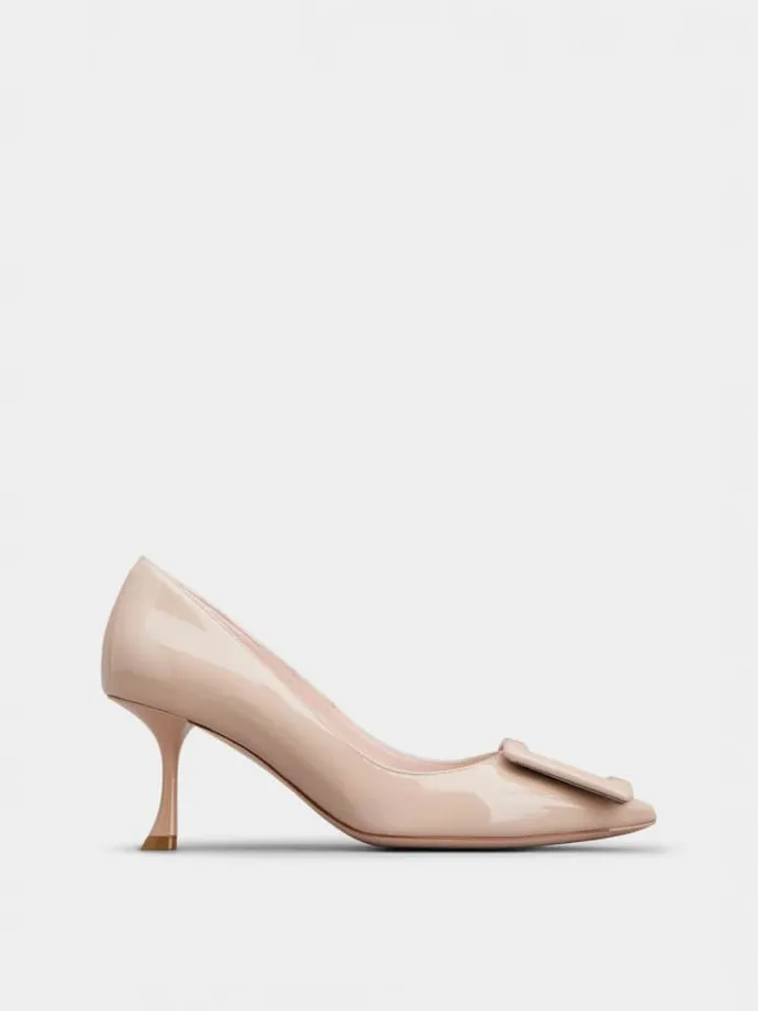 Roger Vivier Viv’ In The City Pumps in patent leather Clearance