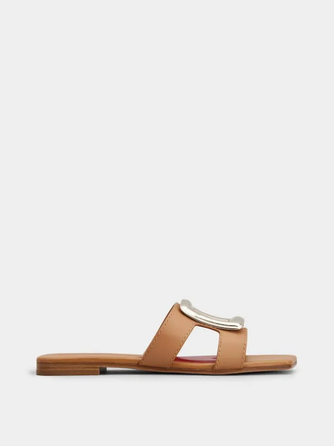 Roger Vivier Viv' by the Sea Mules in leather Best