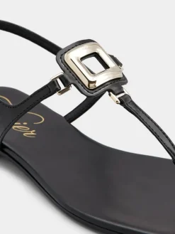 Roger Vivier Viv' by the Sea Sandals in leather Discount