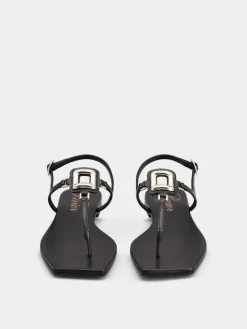 Roger Vivier Viv' by the Sea Sandals in leather Discount