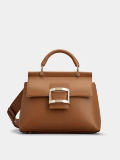 Roger Vivier Viv' Cabas Bag in leather Outlet