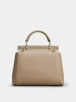 Roger Vivier Viv' Cabas Bag in leather Discount