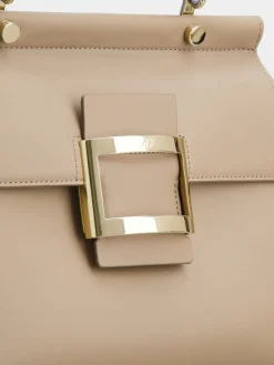 Roger Vivier Viv' Cabas Bag in leather Discount