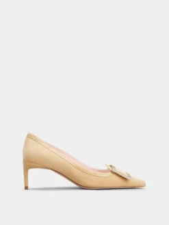 Roger Vivier Viv' Canard Pumps in suede New