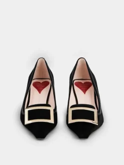 Roger Vivier Viv' Canard Pumps in suede Best