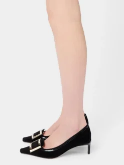 Roger Vivier Viv' Canard Pumps in suede Best
