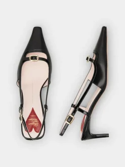 Roger Vivier Viv' Canard Slingback Pumps in leather Fashion