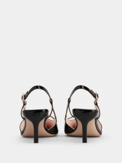 Roger Vivier Viv' Canard Slingback Pumps in leather Fashion
