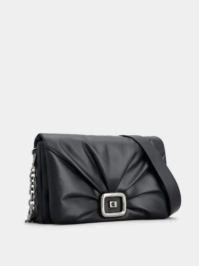 Roger Vivier Viv' Choc Large Bag in leather Fashion