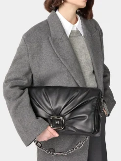 Roger Vivier Viv' Choc Large Bag in leather Fashion