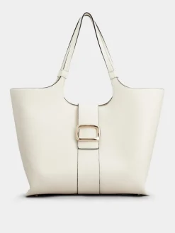 Roger Vivier Viv' Choc Medium Shopping Bag in leather Online