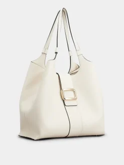 Roger Vivier Viv' Choc Medium Shopping Bag in leather Online
