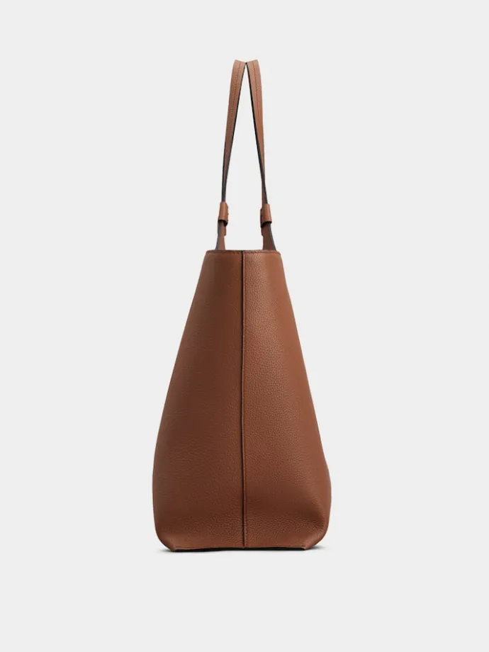 Roger Vivier Viv' Choc Medium Shopping Bag in leather New