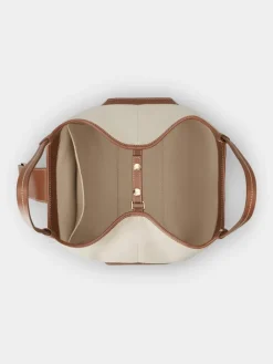 Roger Vivier Viv' Choc Medium Shopping Bag in canvas Sale