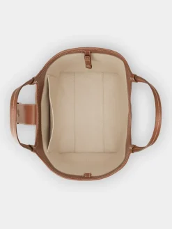 Roger Vivier Viv' Choc Medium Shopping Bag in canvas Sale