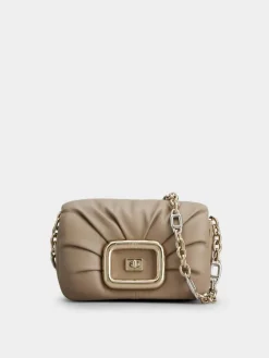 Roger Vivier Viv' Choc Mini Bag in leather Discount