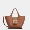 Roger Vivier Viv' Choc Mini Shopping Bag in leather Clearance