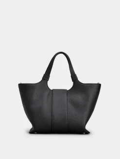 Roger Vivier Viv' Choc Mini Shopping Bag in leather Sale