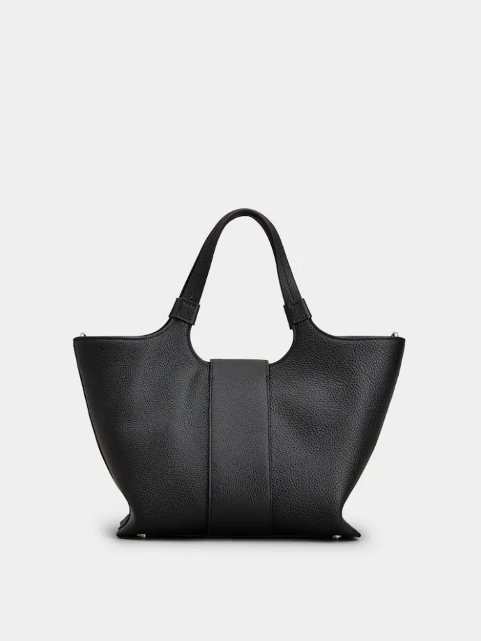 Roger Vivier Viv' Choc Mini Shopping Bag in leather Sale