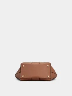 Roger Vivier Viv' Choc Mini Shopping Bag in leather Clearance